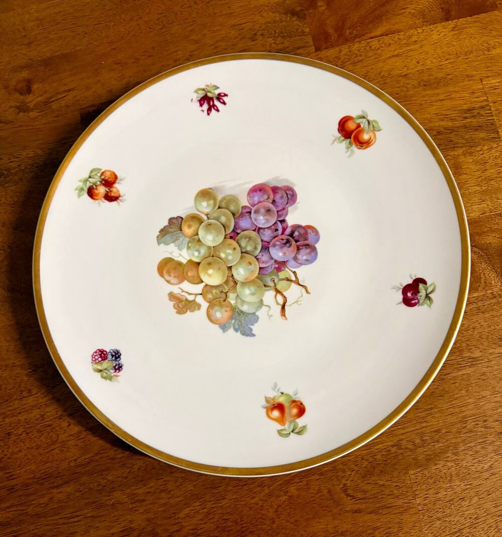 Jaeger "Orchard" pattern platter.